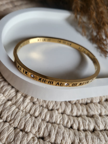 Roman Numeral Bangle