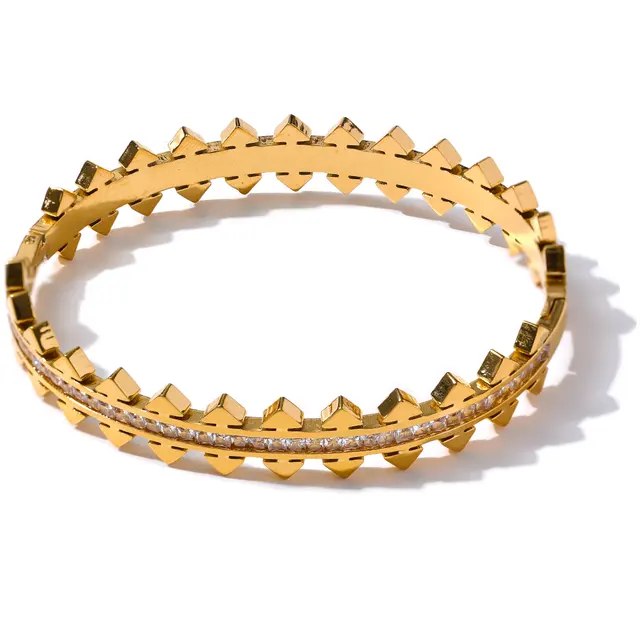 Abigail Bangle #Gold