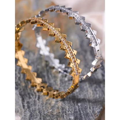 Abigail Bangle #Gold