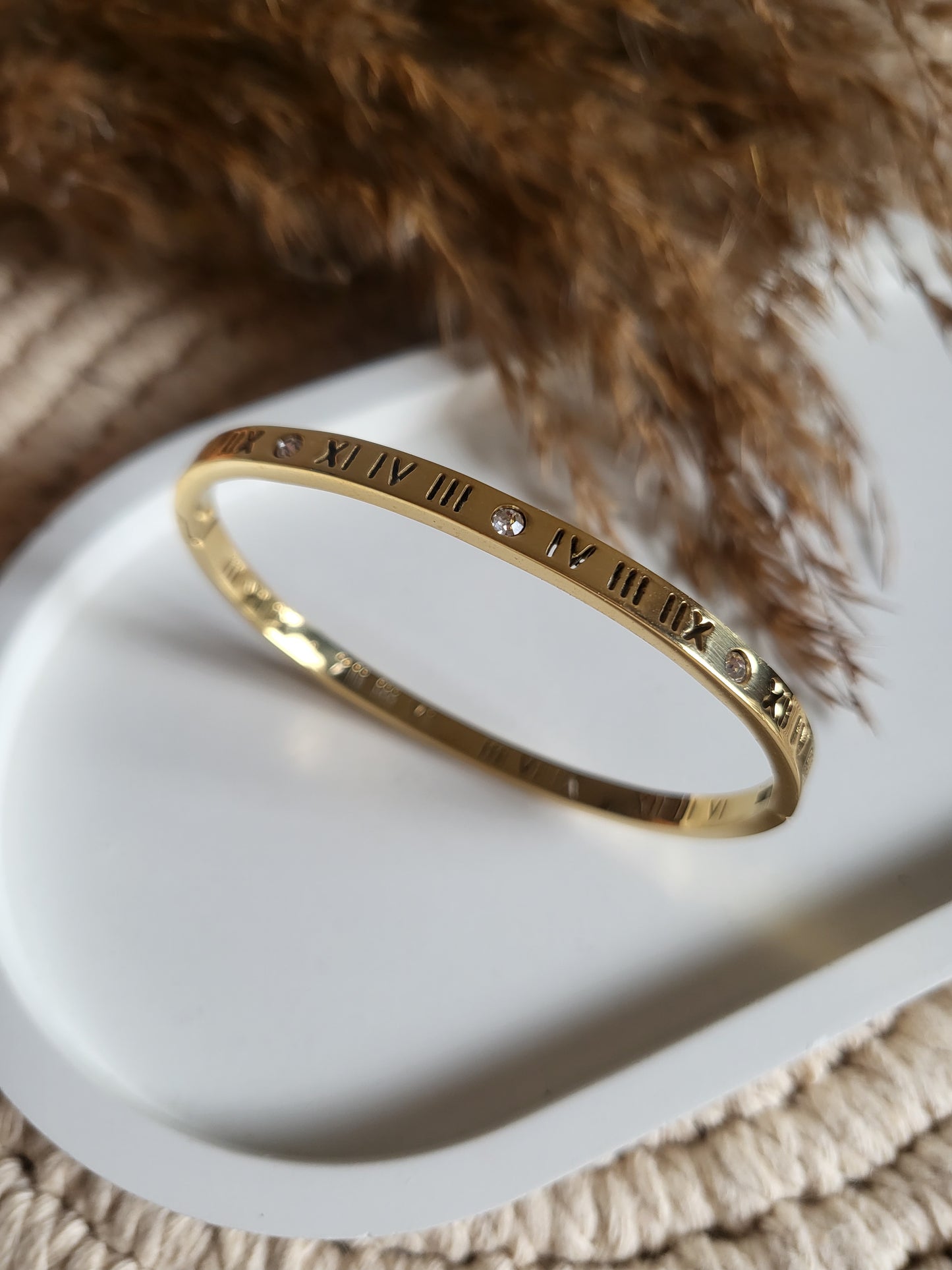 Roman Numeral Bangle