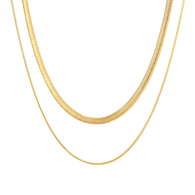 Zuri Double Layered Necklace