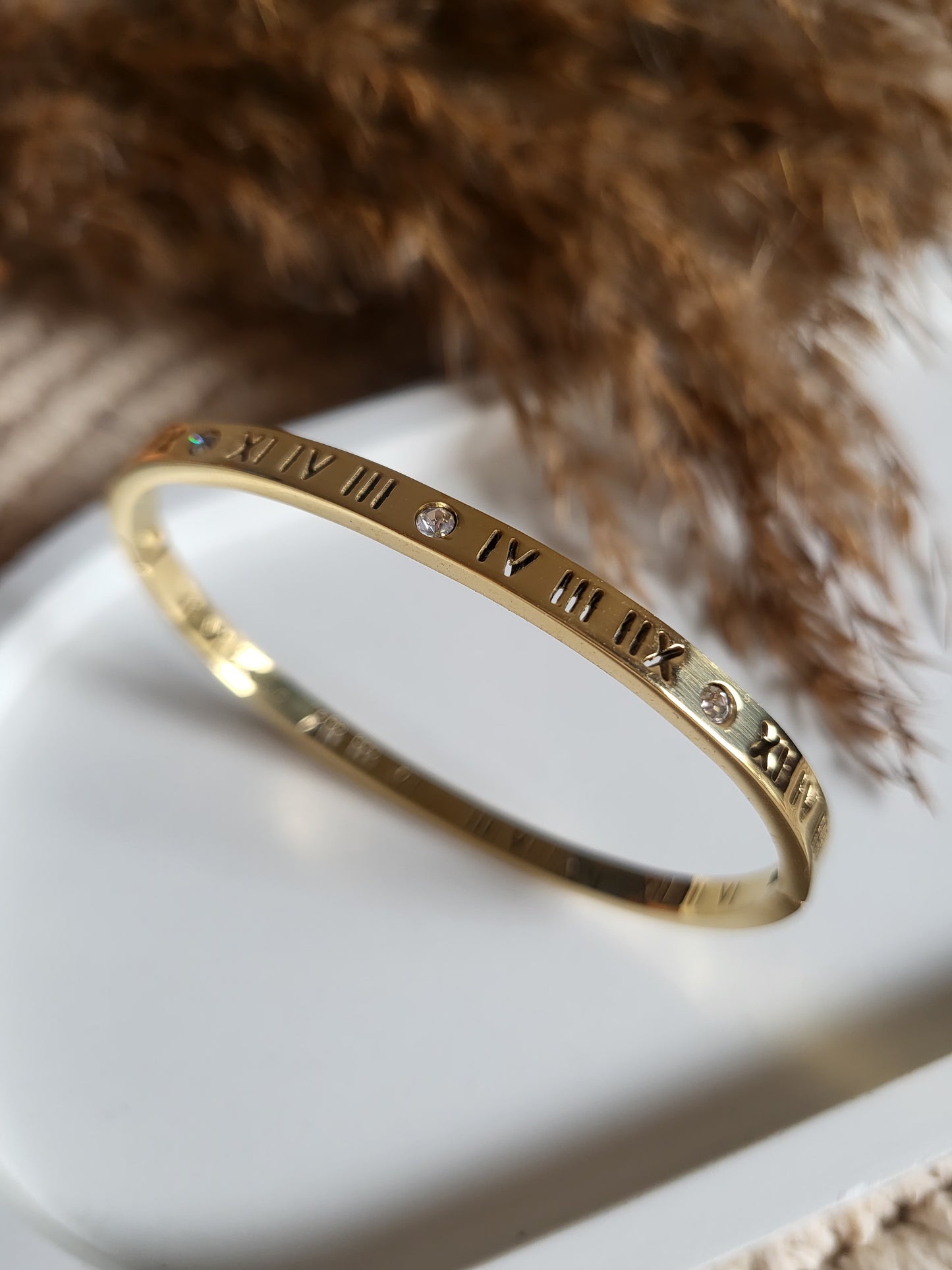 Roman Numeral Bangle