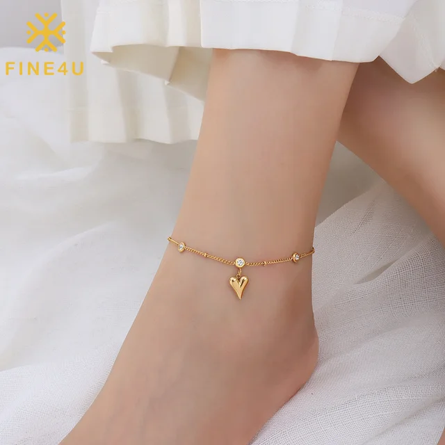 Heart Anklet/Bracelet