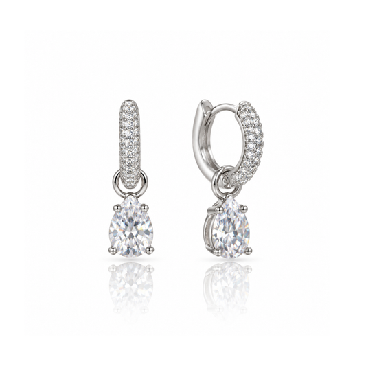 Marta Misty Earrings #Oval
